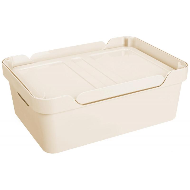 Контейнер для хранения 380х276х140 ММ, 12Л светло