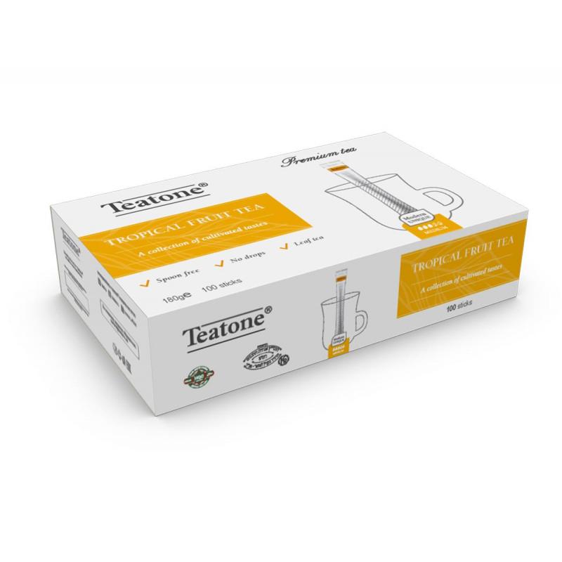 Чай черный с ароматом тропических фруктов в металл.стике, 100 шт./уп1247