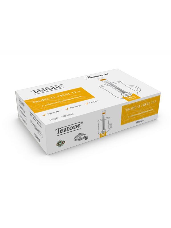 Чай черный с ароматом тропических фруктов в металл.стике, 100 шт./уп1247