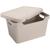 Контейнер для хранения 380х276х220 ММ, 18Л светло бежевый 