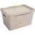 Контейнер для хранения 380х276х220 ММ, 18Л светло бежевый 