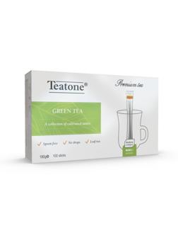 Чай зеленый TEATONE в металл.стике, 100 шт/уп. 1241