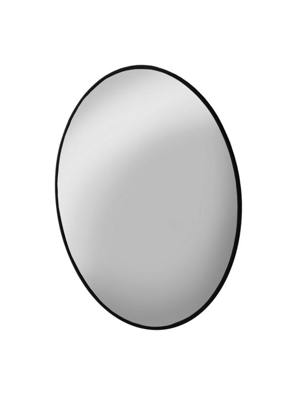 Зеркало круглое противокражное обзорное 510 мм с черным квитомвнутреннее