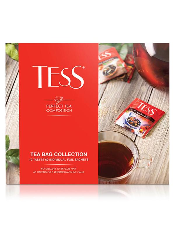Чай Tess набор чая 12 видов, 1уп/60пак. 1175-12-4