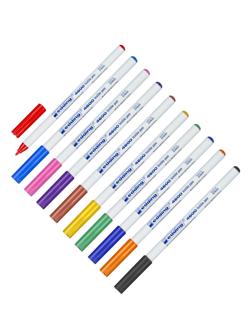 Набор маркеров по ткани EDDING 4600, 1 мм, 10 классик цветов, цвет кор