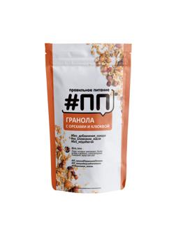 Гранола #ПП без сахара с орехами и клюквой, 350г