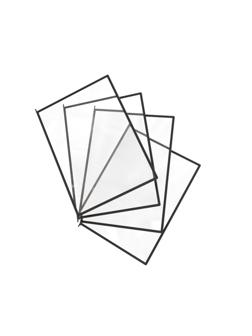 Панель для демосистемы Promega office черный, 10 шт/уп.