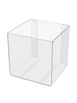 Подставка для чеков 100х100х100мм, ПЭТ-А 2мм