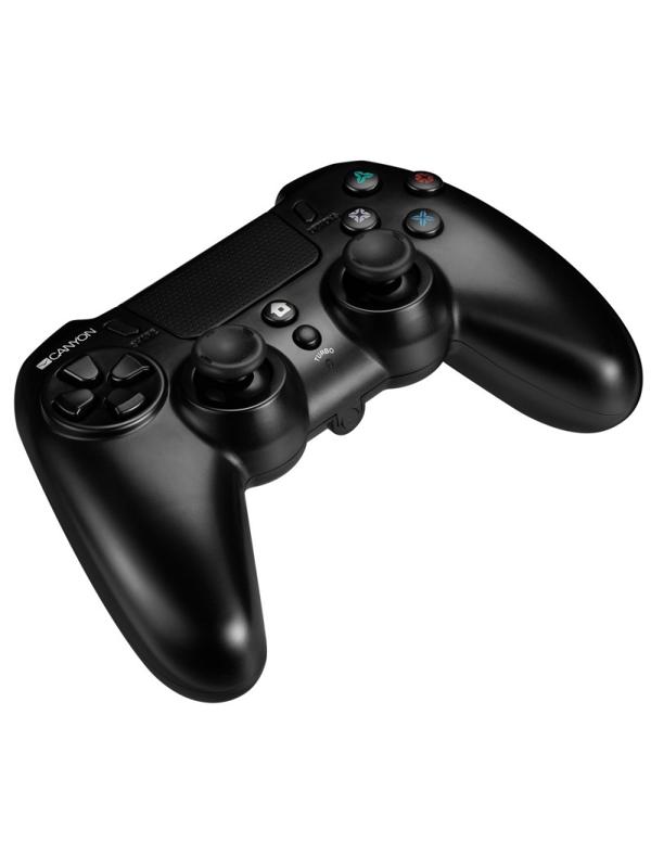 Геймпад беспроводной (PS4) CANYON (CND-GPW5), черный