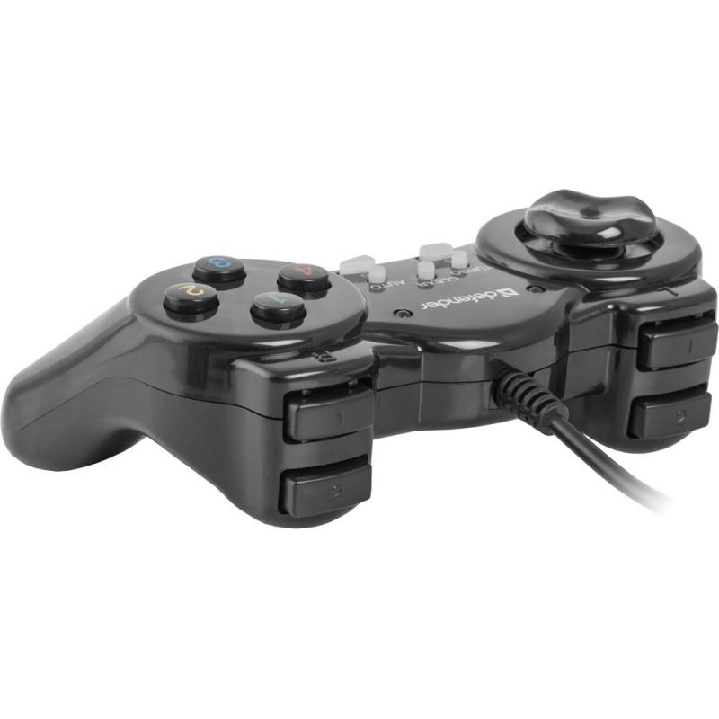 Геймпад проводной (PC) Defender Vortex USB (64249), черный