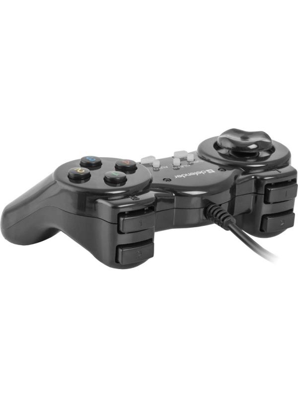 Геймпад проводной (PC) Defender Vortex USB (64249), черный