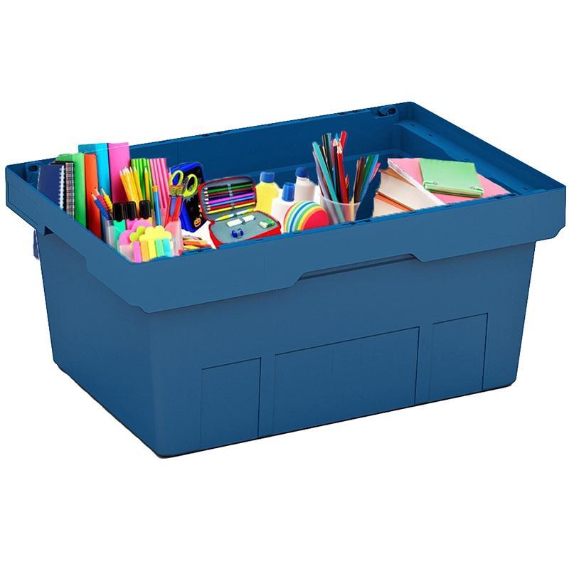 Ящик вкладываемый синий 600х400х270 (KV 6427)