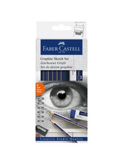 Набор карандашей ч/г Faber-Castell Goldfaber, 6шт. 2H-6B,114000