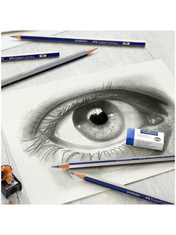 Набор карандашей ч/г Faber-Castell Goldfaber, 6шт. 2H-6B,114000