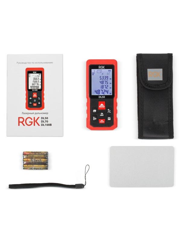 Дальномер лазерный с угломером RGK DL50