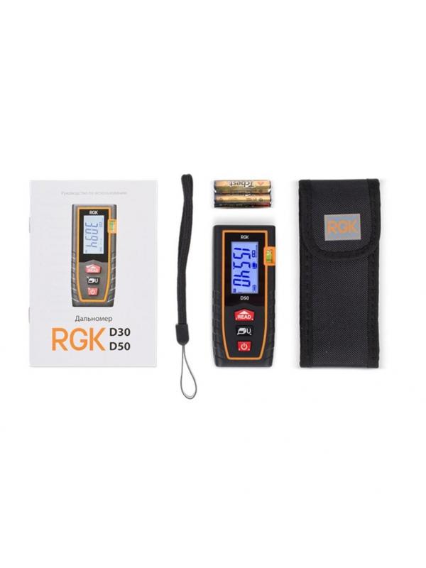 Дальномер лазерный RGK D50