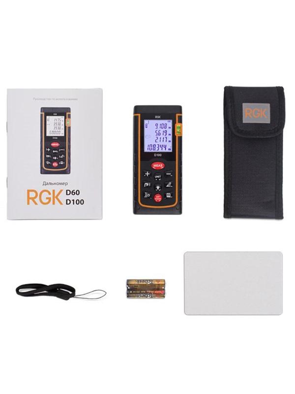 Дальномер лазерный RGK D100