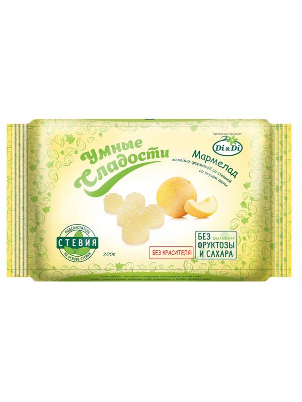 Мармелад Умные сладости Di&Di желейно-формовой со вкусом дыни,стевия,200г
