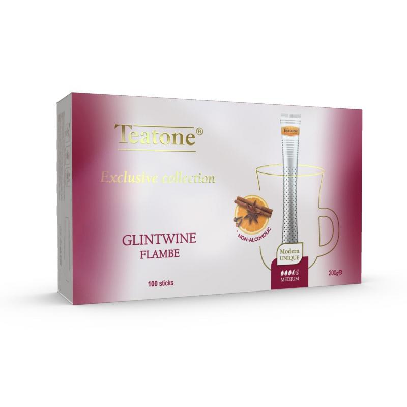 Чай напиток Пылающий Глинтвейн TEATONE в металл.стике, 100 шт./уп.1267