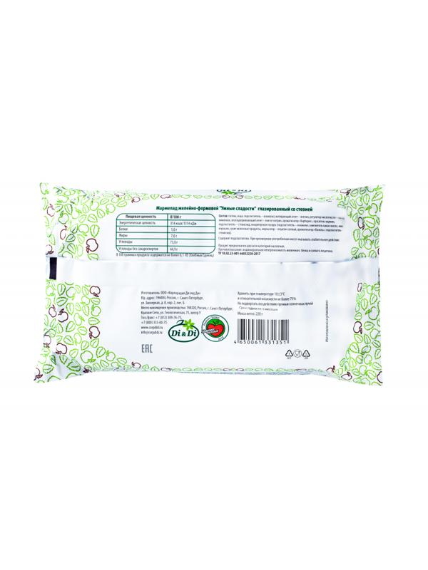 Мармелад Умные сладости Di&Di желейный в шоколадной глазури,стевия, 220г