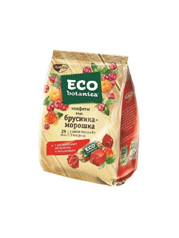 Мармелад конфеты Eco Botanica вкус брусника-морошка,желейные, 200г