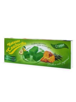 Мармелад Умные сладости Di&Di желейные ананас-зеленая груша,стевия, 90г