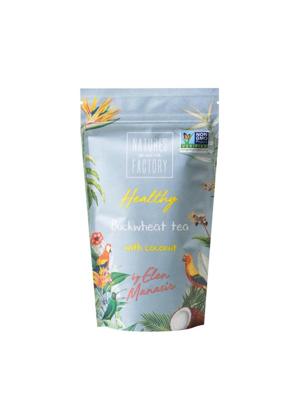 Чай гречишный чайный напиок кокос Natures own factory, 100г