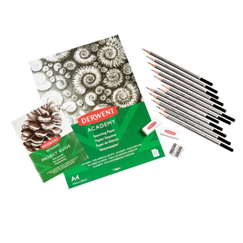 Набор для рисования скетчей Derwent Academy Sketching Bundle, 2305679