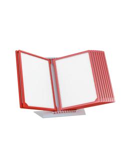 Демосистема  настольная перекидная,10 панелей А4, цветная 153080