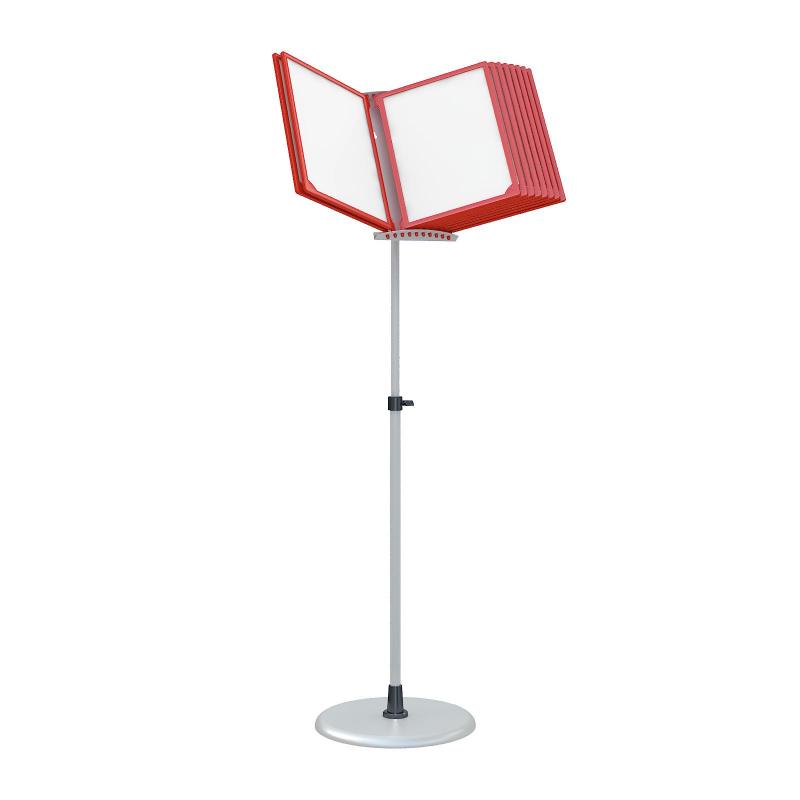 Демосистема  напольная перекидная,10 панелей А4, цветная 153081