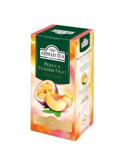 Чай Ahmad Tea черный Персик-Маракуйя 25пакx1,5г/уп 2251