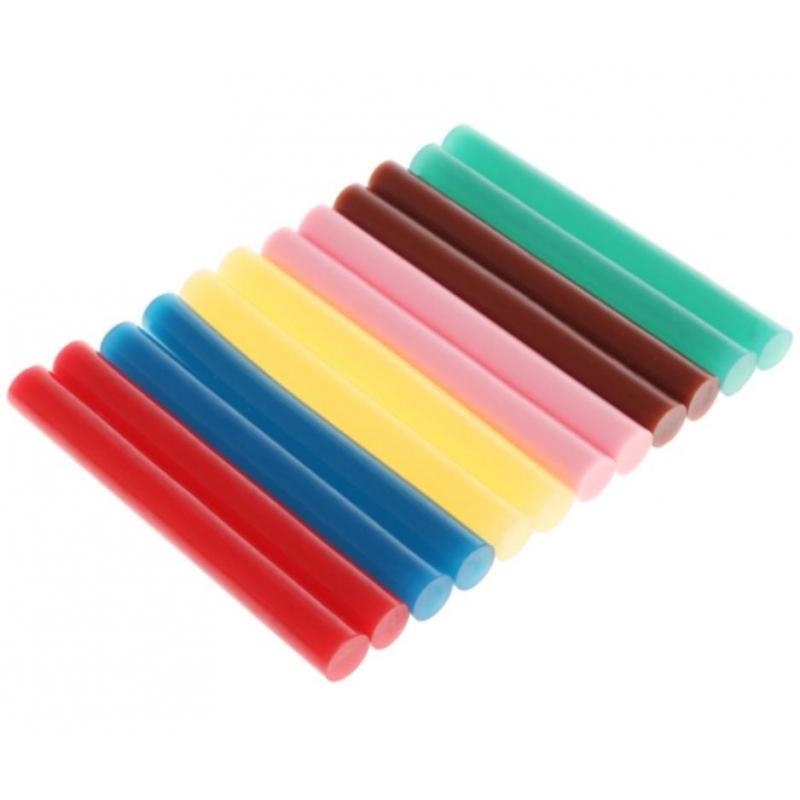 Стержень клеевой REXANT d11х100мм цветные, 12шт. (09-1230)