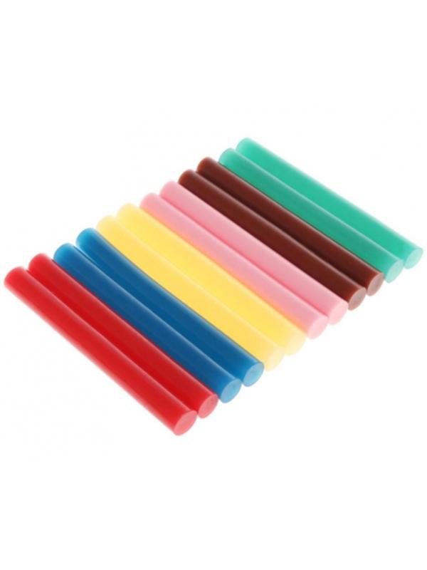 Стержень клеевой REXANT d11х100мм цветные, 12шт. (09-1230)