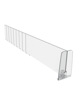 Разделитель DIV60-ВT60 с переднем ограничителем 60 мм, дл.185-385мм,40шт/уп