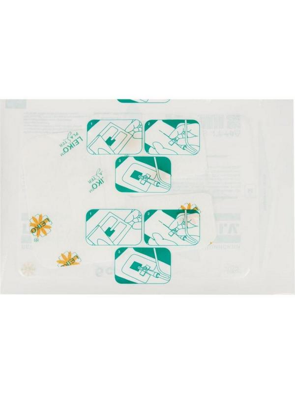 Перевяз. ср-ва Пластырь-повязка IV д/катетеров 1 сорб подуш 6смx8см 100штуп