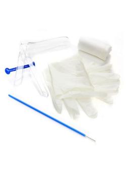 Набор гинекологический Юнона р-р 2/M №4 с цитощеткой 60 наборов в уп