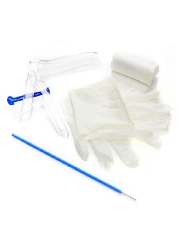 Набор гинекологический Юнона р-р 2/M №4 с цитощеткой 60 наборов в уп