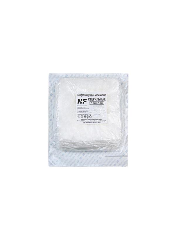 Перевяз. ср-ва Салфетки стер 5х5см 8сл 17нитей 10шт/уп Ньюфарм