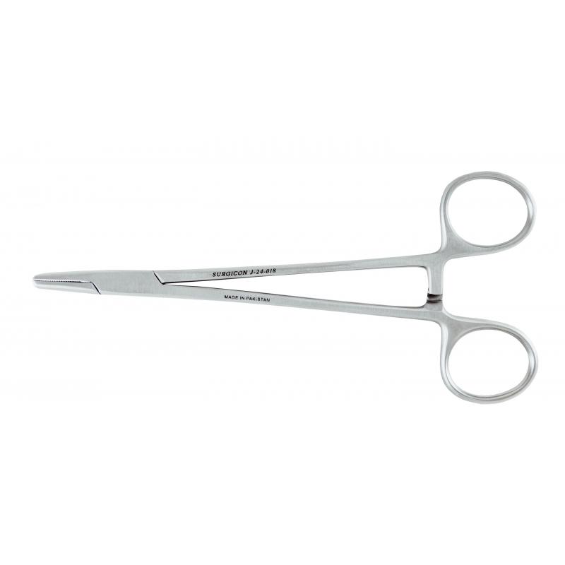 Иглодержатель общехирург. 160 мм, J-24-018