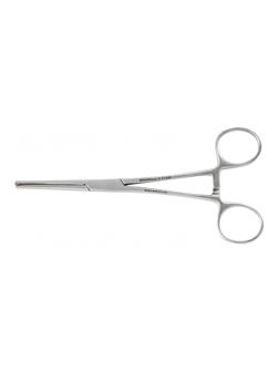 Зажим к/о 1х2 зубый, зубчатый, прямой №2, 160 мм, J-17-118