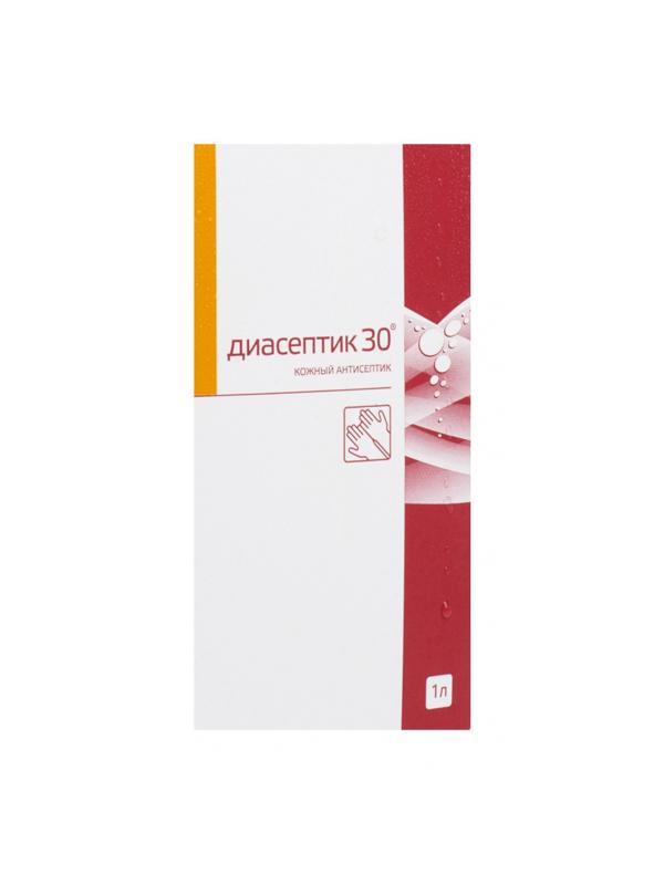 Антисептик кожный Диасептик 30, 1 л