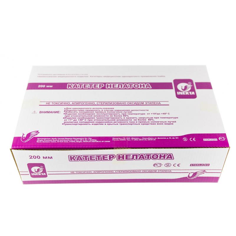 Катетер урологический Нелатона жен. 20см СН 12, INEKTA