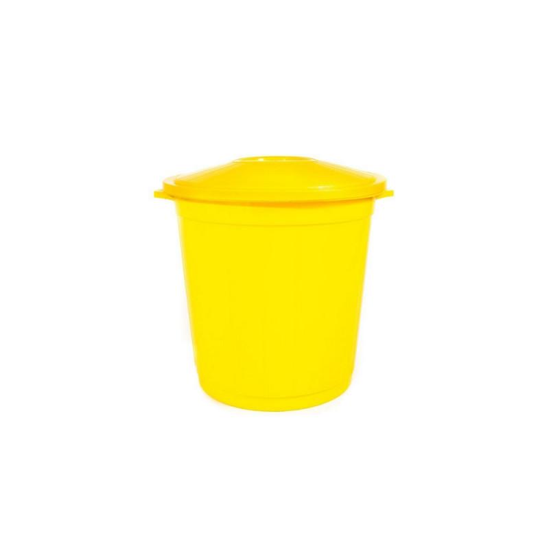 Упаковка д/сбора мед.отходов Бак с крышкой кл.Б желт. 35 л, 10 шт., СЗПИ