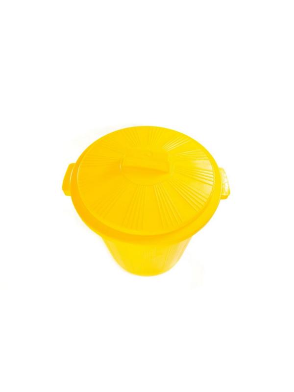 Упаковка д/сбора мед.отходов Бак с крышкой кл.Б желт. 12 л, 10 шт., СЗПИ