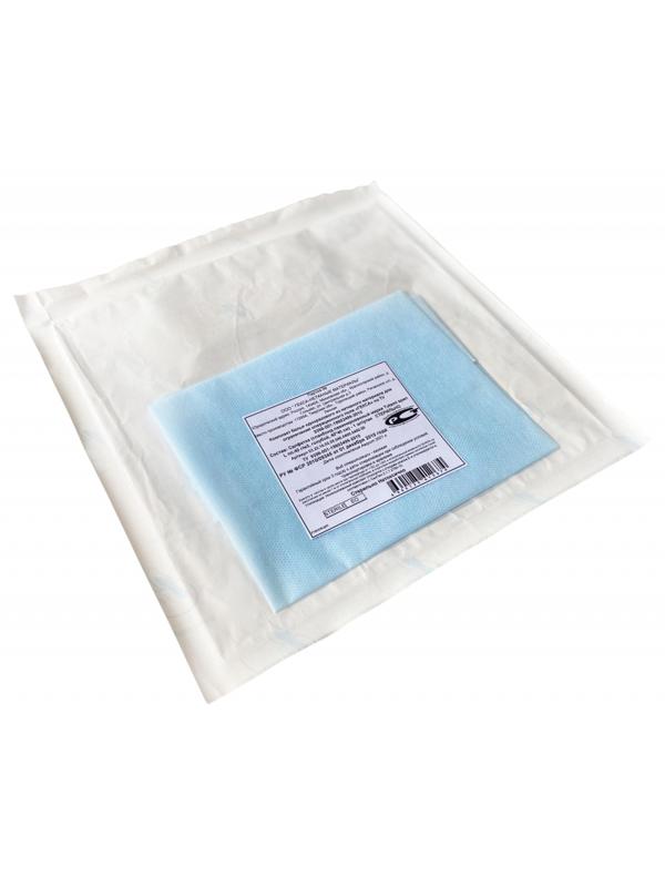 Салфетка стерил. 40х40см ламин неткан материал Tutami span пл.40.  1шт./уп