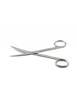 Ножницы с 1 острым концом изогнутые, 140 мм, J-22-034