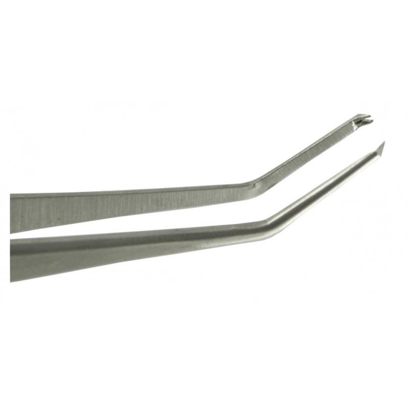 Пинцет хирургический глазной изогнутый 150х0,6 мм, J-16-089B