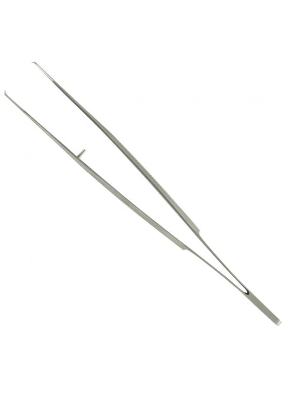 Пинцет хирургический глазной изогнутый 150х0,6 мм, J-16-089B