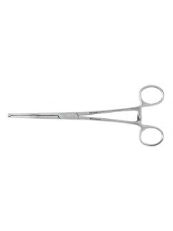 Зажим к/о 1х2 зубый, зубчатый, изогнутый №3, 200 мм, J-17-128