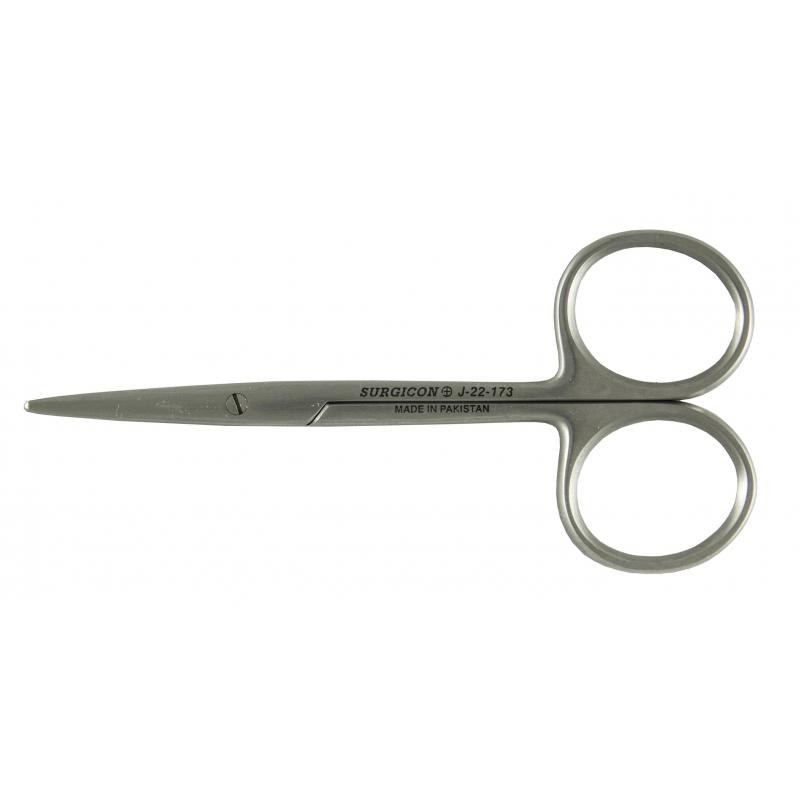 Ножницы тупоконечные прямые, 100 мм, J-22-173